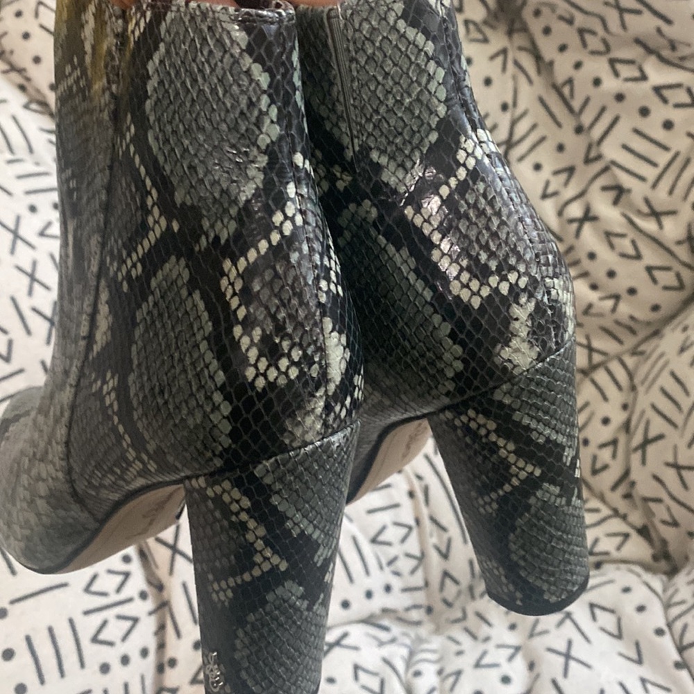 Sam Edelman Raelle Snakeskin Bootie - Picture 5 of 12